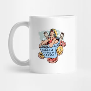 Kids skating Mug